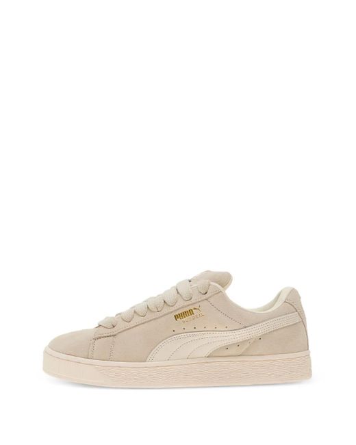 PUMA Natural Suede Low-Top Sneakers for men