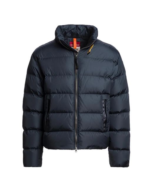 Parajumpers Blue Duleek Quilted Jacket for men