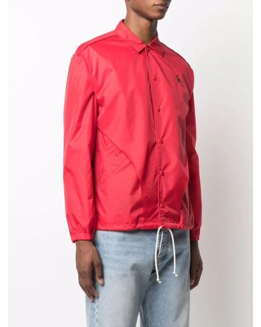 Undercover Red Zerstören-print Lightweight Jacket