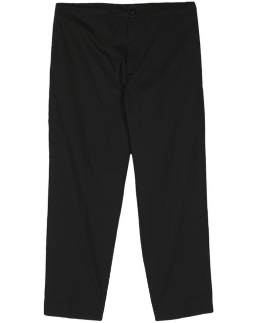 Costumein Black Beijing Cotton Chino Trousers for men