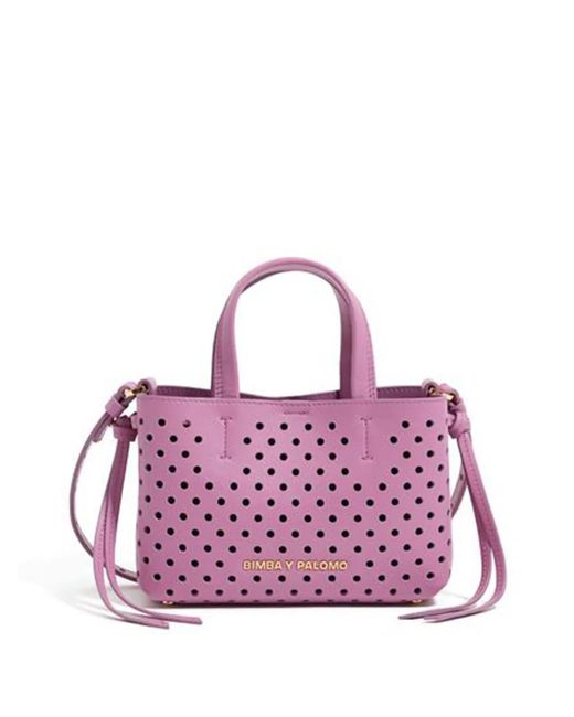 Borsa A Spalla Chihuahua Mini di Bimba Y Lola in Purple