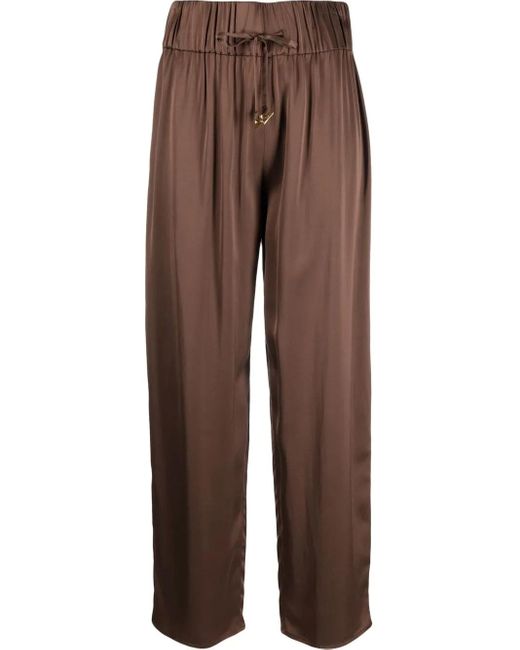 Aeron Brown Aurella Drawstring Trousers