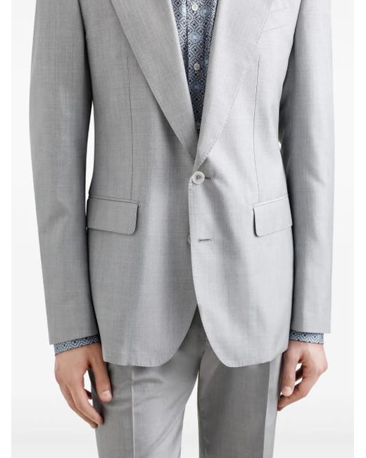 Dolce & Gabbana Gray Single-Breasted Suit for men