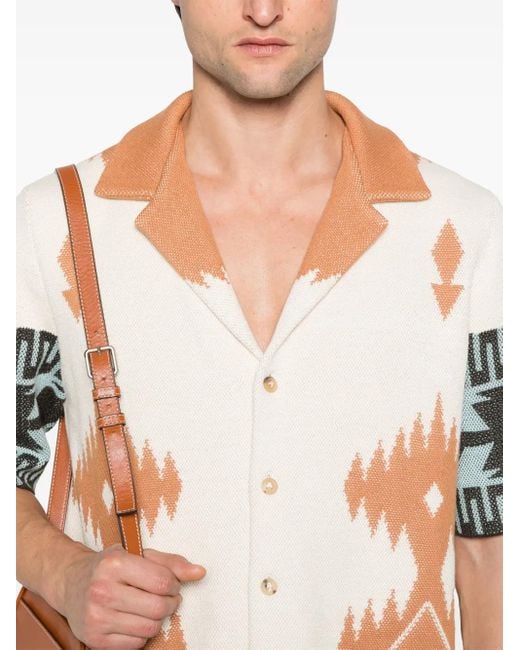 Alanui Gray Icon Shirt for men