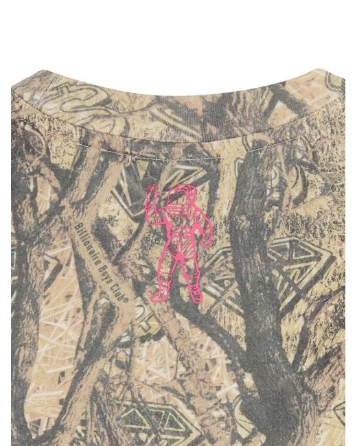 T-Shirt Con Stampa di BBCICECREAM in Gray da Uomo