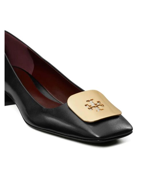 Tory Burch Black Georgia Caprine Leather Pump