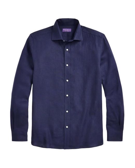 メンズ Ralph Lauren ロングスリーブ シャツ Blue