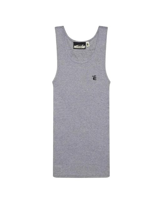 Top De Tirantes Estampado HELLSTAR de hombre de color Gray