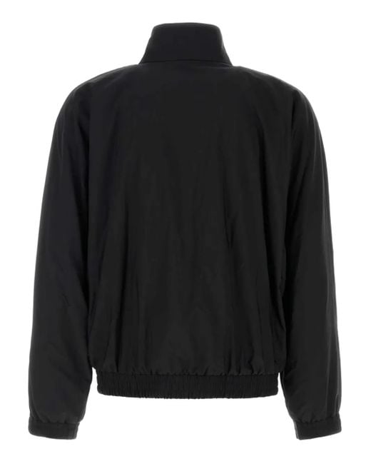 Ferragamo Black Zip-Fastening Jacket for men