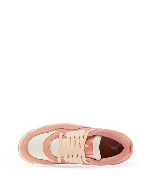 Nike Pink Air Jordan Leather Sneakers