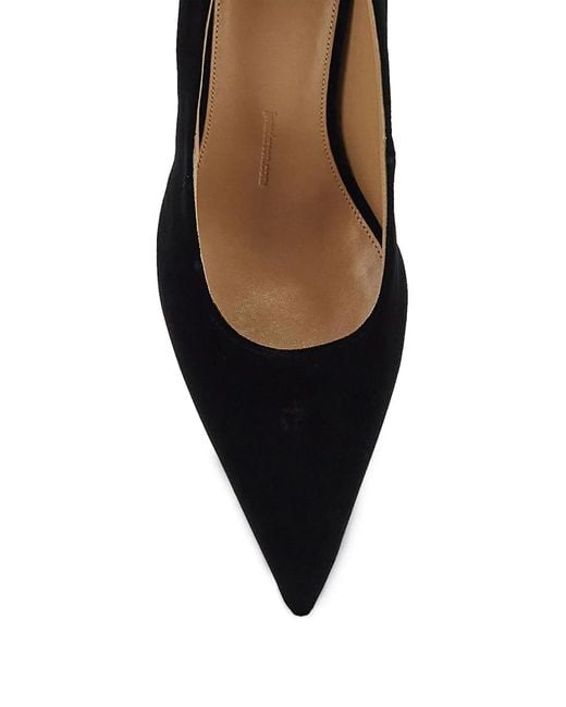 J.W. Anderson Blue Velvet Heeled Pumps