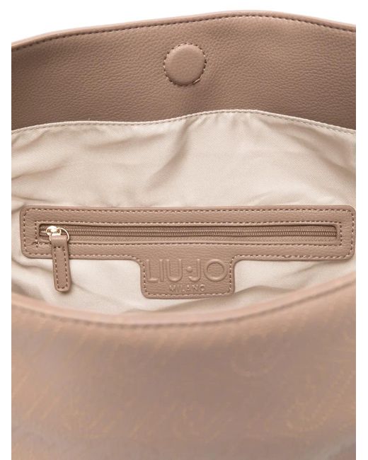 Liu Jo Pink Patterned Tote Bag