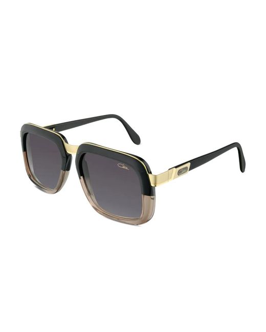Cazal Black Square-Frame Sunglasses