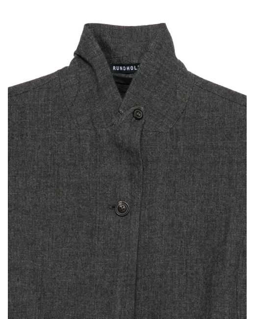 Rundholz Gray Drawstring Jacket