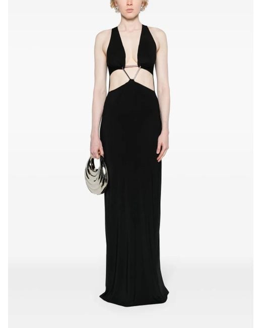 Coperni Black Abito Triangle