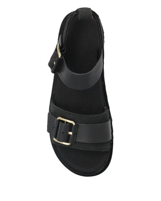 Ugg Black Goldenstar Villa Sandals