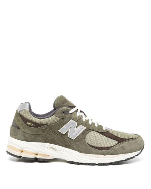 New Balance Suede 2002r Lace-up Sneakers in Green for Men | Lyst Australia