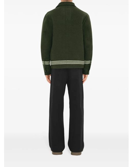 Burberry Green Jackets for men