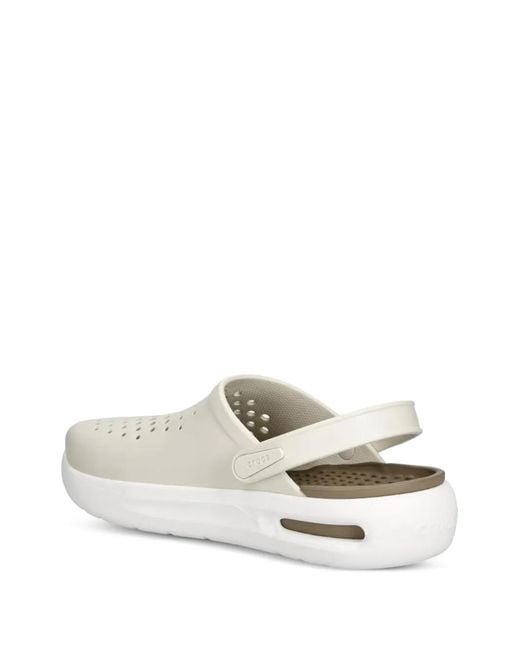 CROCSTM White Literide Perforated Clogs