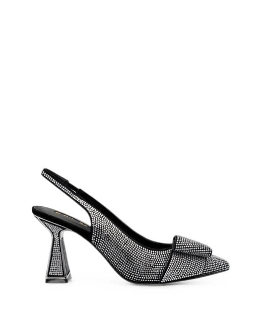 Kat Maconie Metallic Mules À Ornements De Cristaux Jen