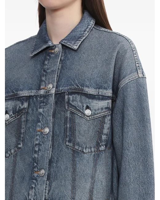 Rag & Bone Blue Chest-Pocket Jacket