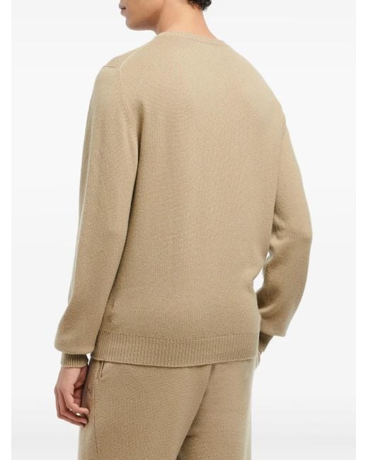Barrie Natural B-Label Sweater for men