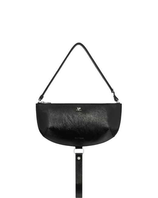 Borsa A Spalla Holy Eclipse di Courreges in Black