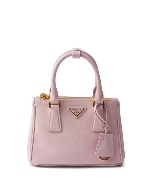 Prada Pink Mini Galleria Tasche