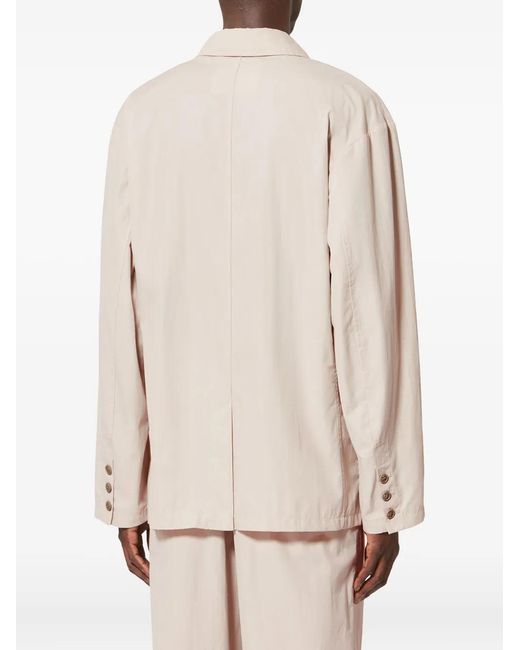 Isabel Marant White Yhann Double-Breasted Jacket for men