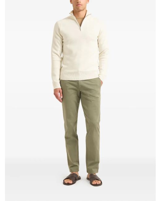 Orlebar Brown Green Fallon Stretch-Cotton Chinos for men