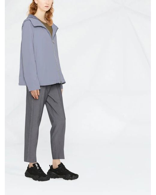Herno Blue Ponente Hooded Jacket