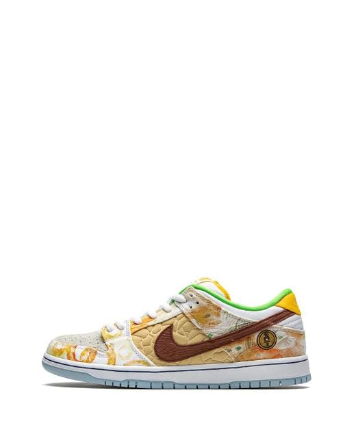 Nike Multicolor Sb Dunk Low "Street Hawker" Sneakers