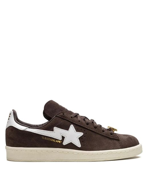 Adidas Brown X Bape Campus 80S Sneakers