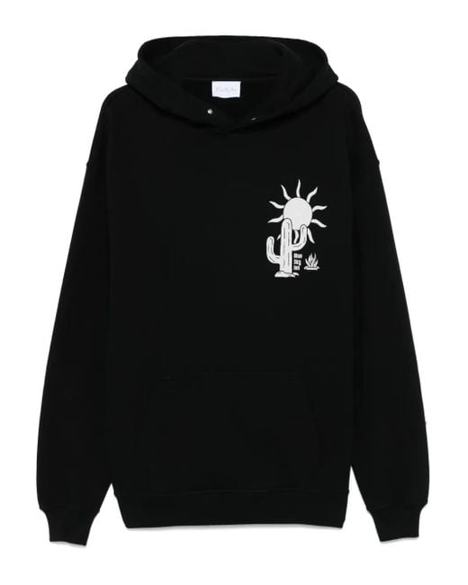 BLUE SKY INN Black Cactus Hoodie for men
