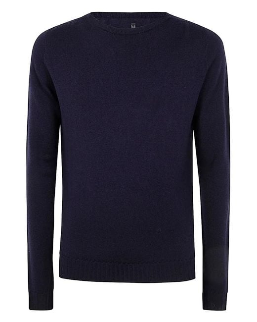 Jersey De Lana MD75 de hombre de color Blue