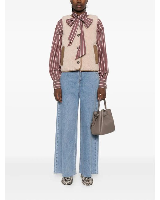 Barbour Natural Button-Fastening Gilet