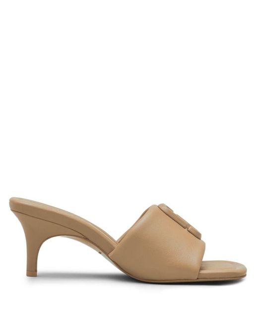 Marc Jacobs Natural The Leather J Marc 65mm Sandals