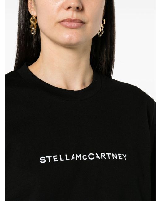 Stella McCartney ロゴ Tシャツ Black