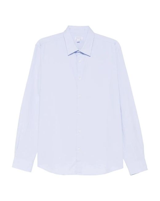 Camisa Oxford Sunspel de hombre de color White