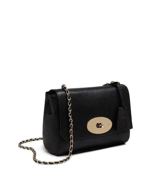 Mulberry Black Lily Chain-Strap Shoulder Bag