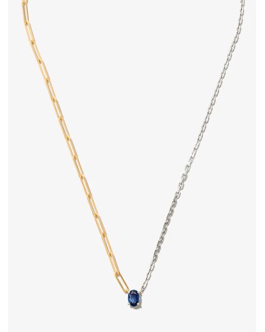 Yvonne Léon White 9Kt And 29Kt Sapphire Necklace