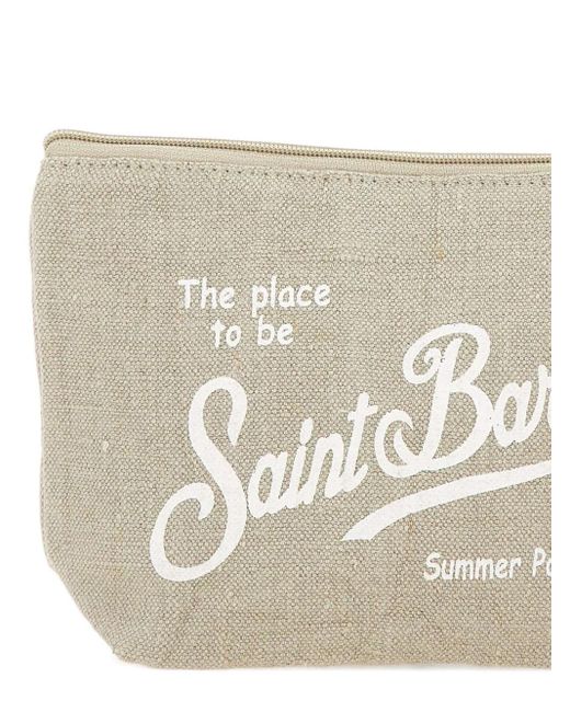 Mc2 Saint Barth White Aline Clutch Bag
