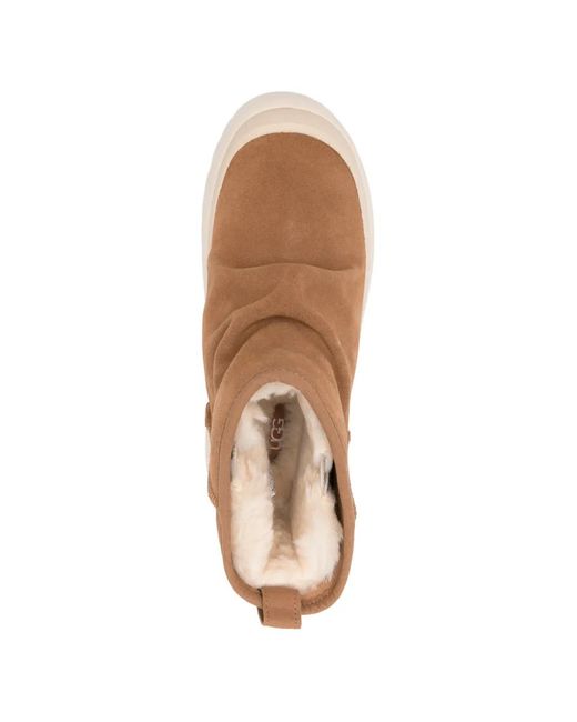 Ugg Brown Heritage Utility Mni Boots