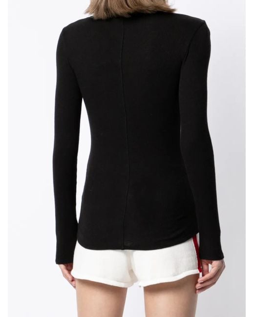 Top A Coste Chrissy di The Upside in Black