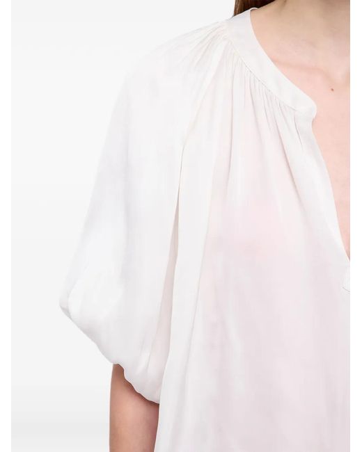 Zadig & Voltaire White Teko Blouse