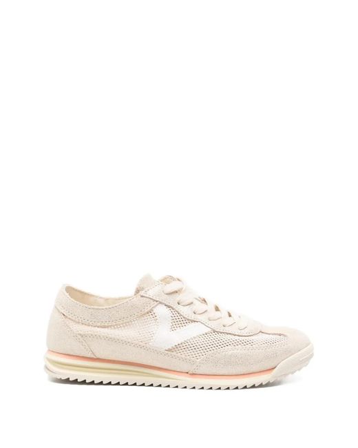 Victoria Natural Saturn Perforated Sneakers