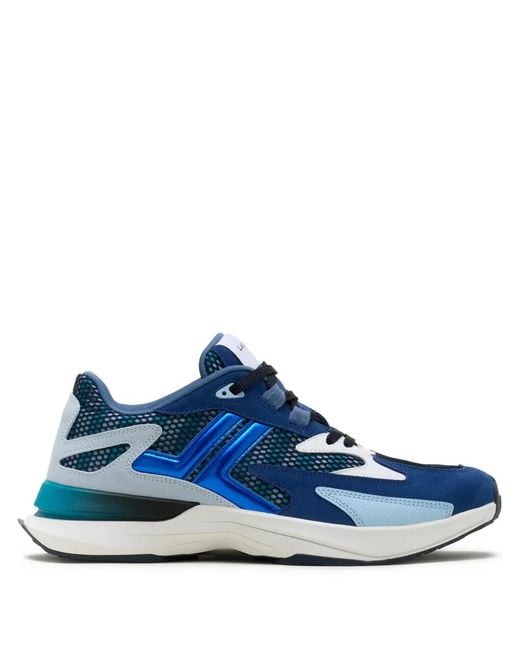 Lanvin Blue Jla Panelled Sneakers for men