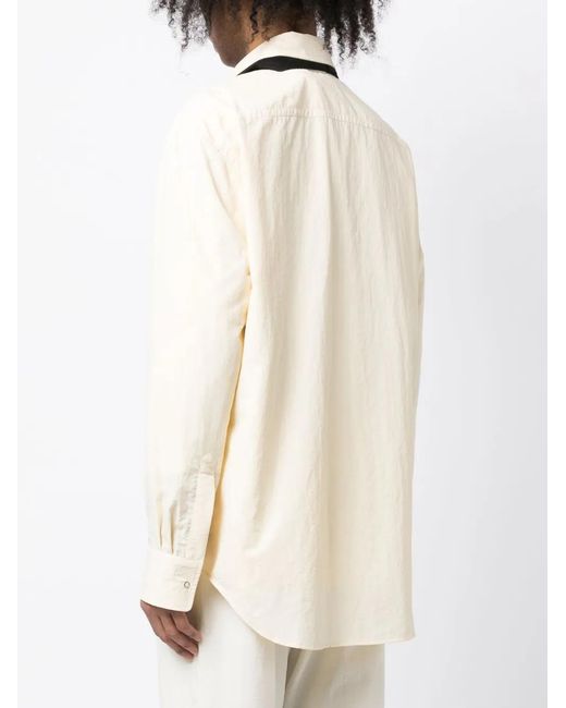 Craig Green Natural Padded-Pocket Detail Shirt for men