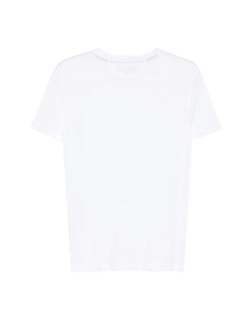 Aurélien White Slub T-Shirt for men