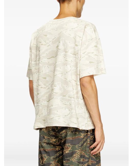 T-Shirt T-Boxt-T14 À Imprimé Aigle DIESEL pour homme en coloris White